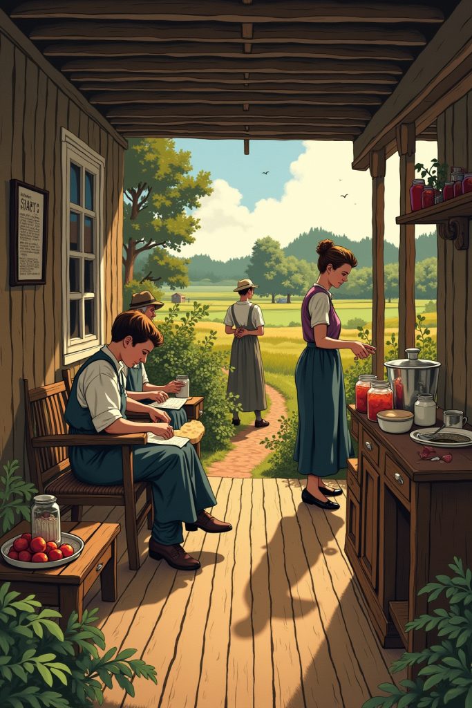 vintage skills for self-sufficiency-Titel