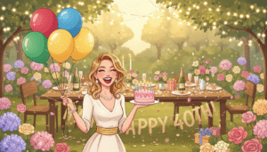 10 umwerfende lustig freche Sprüche zum 40. Geburtstag