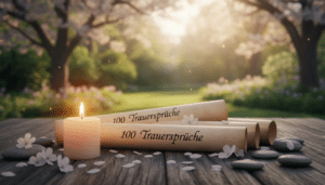 100 Trauersprüche