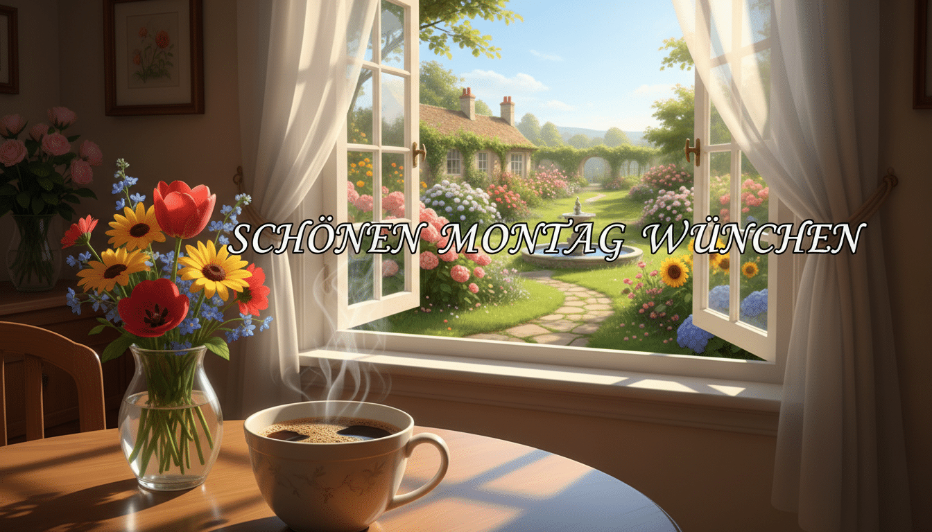 🍀 Schönen Montag: Starte positiv in die neue Woche
