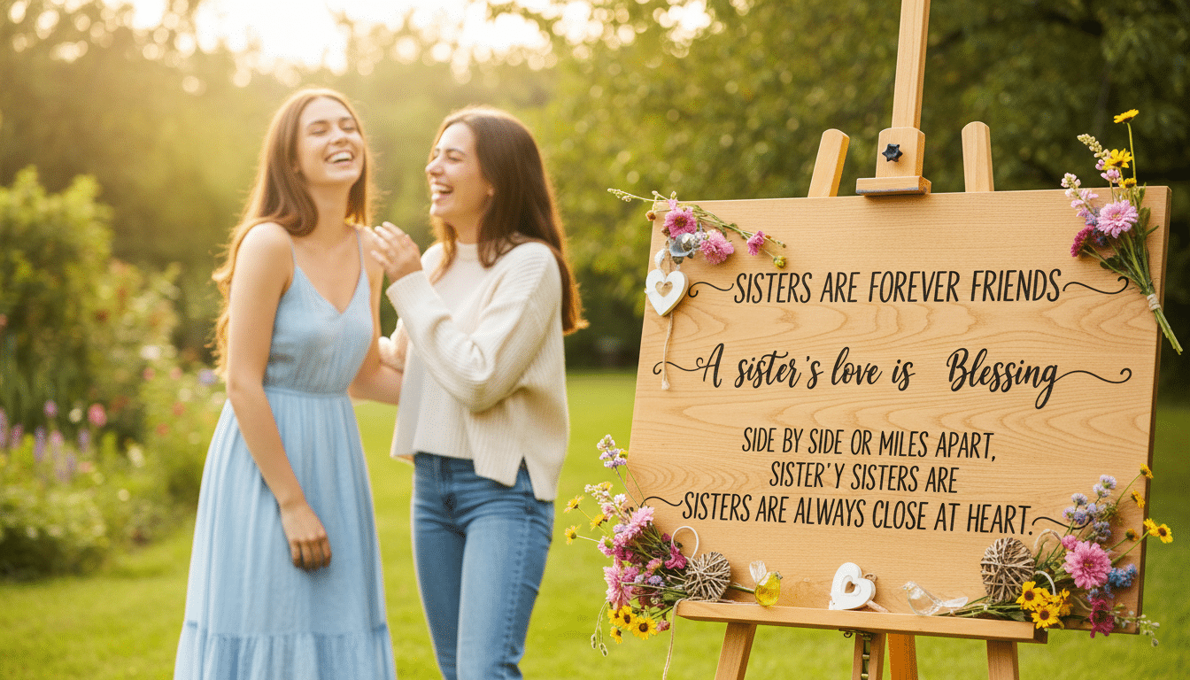 💕 100 Beste "Beste Schwester"-Sprüche