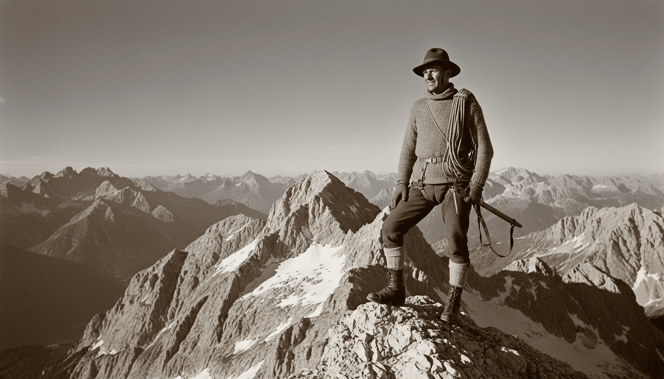 Luis Trenker Bergsteiger - die faszinierende Geschichte des Alpinisten